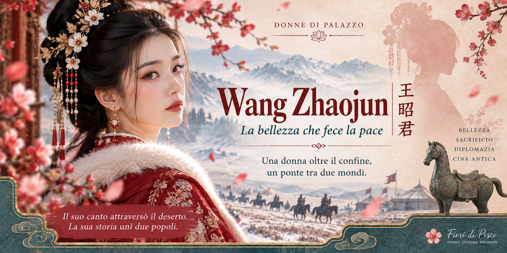 Le quattro grandi bellezze della Cina: Wang Zhaojun